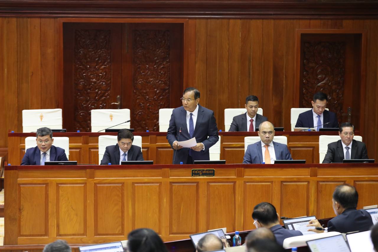 His Excellency Deputy Prime Minister delivers a statement on the ratification of the Addendum to SEANWFZ Treaty