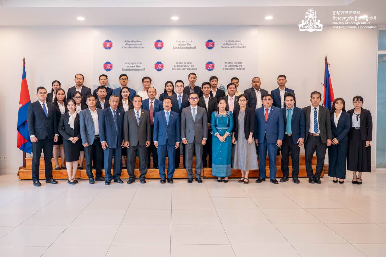 Opening ceremony of the training course for 25 officials from the Ministry of Environment