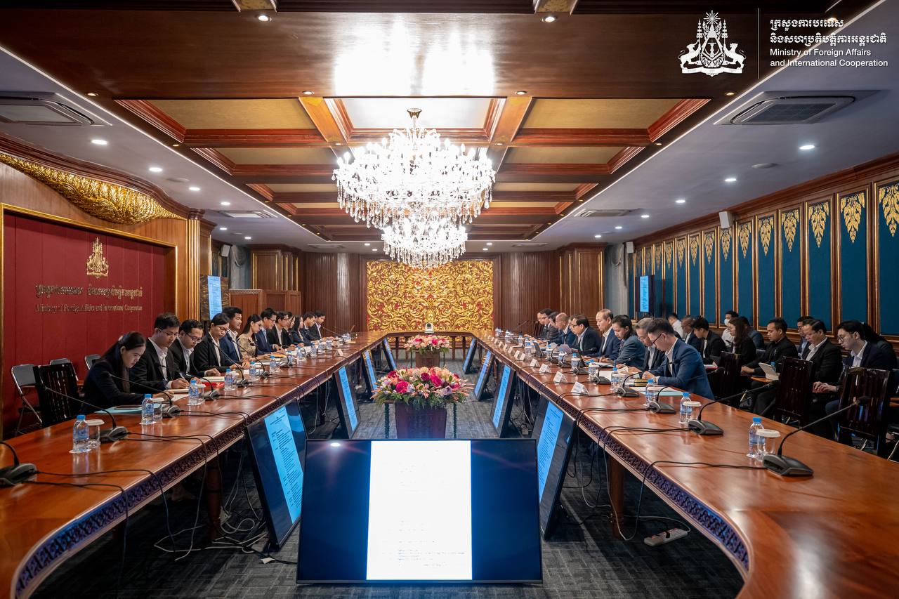 His Excellency Dr. UN Kheang chairs an inter-ministerial meeting to review Cambodia-Bangladesh relations and Cooperation 