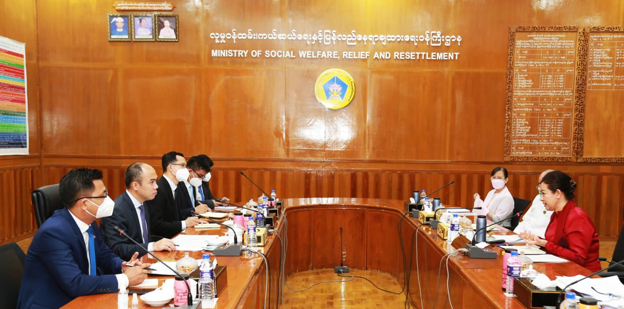 A Working Visit to the Republic of the Union of Myanmar of H.E. KUNG Phoak ( 1824 April 2022 A Working Visit to the Republic of the Union of Myanmar of H.E. KUNG Phoak ( 1824 April 2022